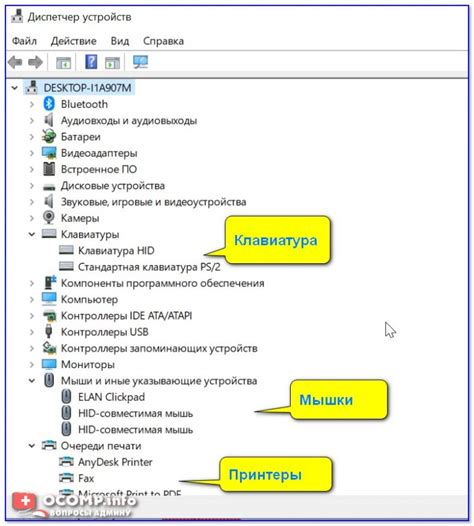 Установка и подключение устройств