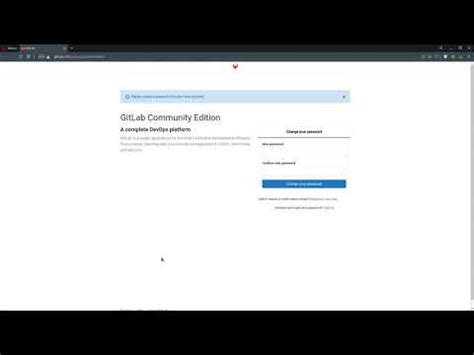 Установка GitLab на локальную машину
