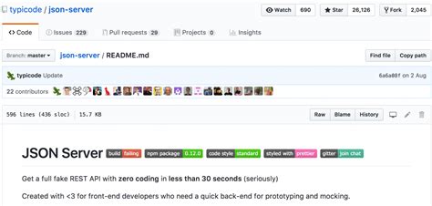 Установка JSON-сервера