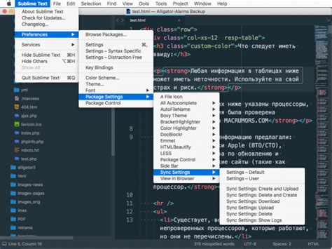 Установка Sublime для работы с js