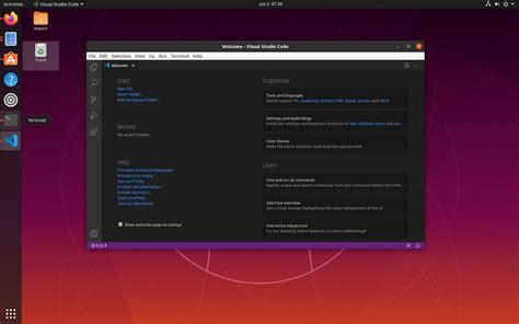 Установка Visual Studio Code на Linux