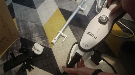 Устройство и принцип работы паровой швабры Kitfort KT 1008