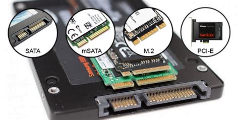 Учитывайте тип разъема SSD и PCI