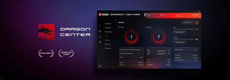 Функция System Monitor в Dragon Center