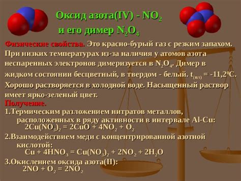 Химические свойства азота в жидком состоянии