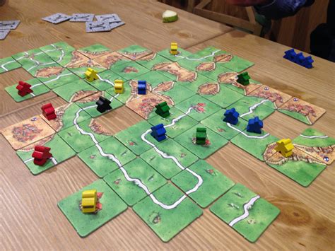 Ход игры Каркасон Аббат