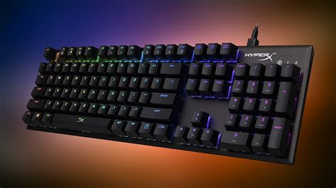 Цвет клавиатуры HyperX Alloy FPS RGB