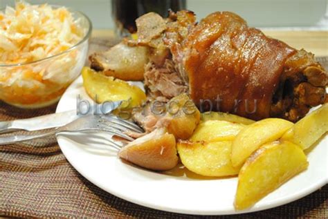 Чешская кухня: рецепт рульки по-чешски