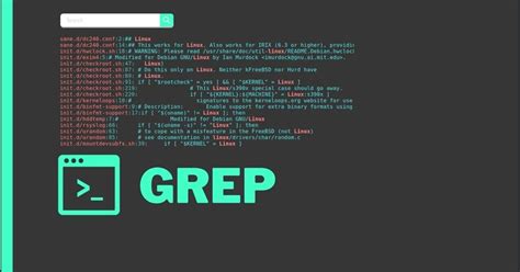 Что такое команда grep в Linux и как ее использовать