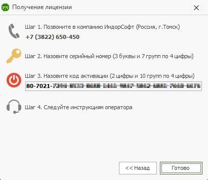 Шаги для активации команд