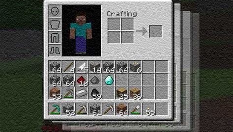 Шаги для очистки инвентаря в игре Minecraft