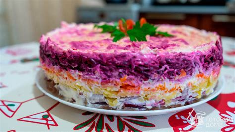 Шаги для приготовления салата селедка под шубой