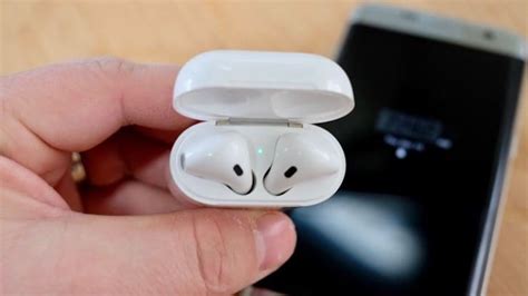 Шаги для сброса AirPods на Android