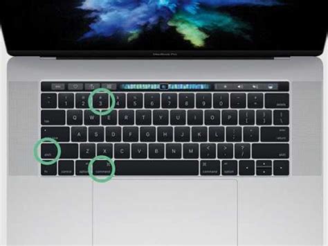 Шаги для сохранения скриншота на Mac