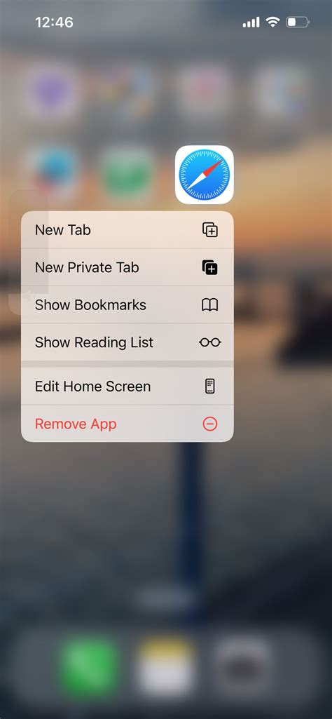Шаги для удаления Safari с iPhone 14 Pro