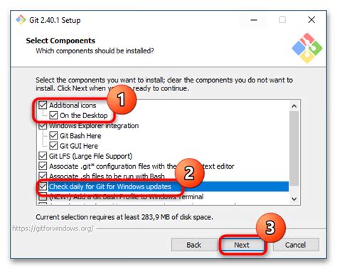 Шаги для установки Git на Windows