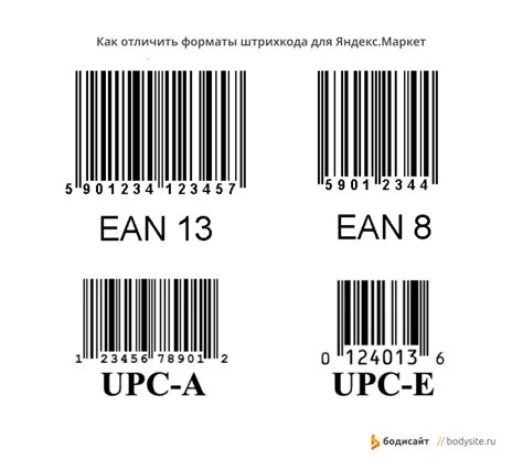 Шаги по добавлению штрих кода к товару