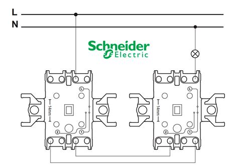 Шаги по подключению выключателя Schneider Electric