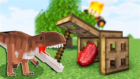 Шаги по созданию динозавра в Minecraft для начинающих