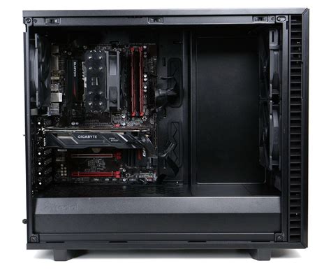 Шаги по установке DVD привода в корпус Fractal Design Define 7
