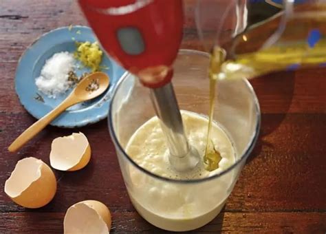 Шаги приготовления домашнего майонеза с уксусом