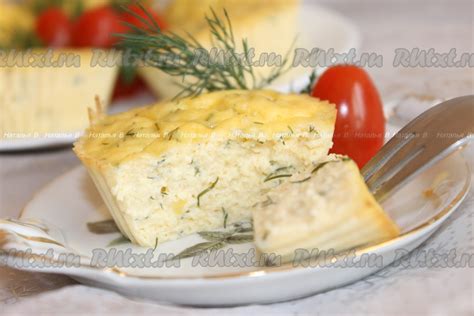 Шаги приготовления запеканки с сыром