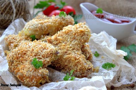 Шаги приготовления куриных крылышек во фритюре