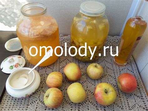 Шаги приготовления уксуса