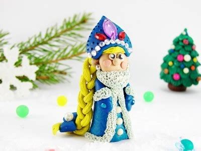 Шаг 1: Изготовление основы для снегурочки