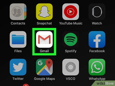Шаг 1: Откройте приложение Gmail