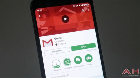 Шаг 1: Откройте приложение Gmail на своем телефоне