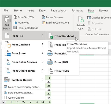 Шаг 1: Откройте программу Excel и найдите раздел Power Query
