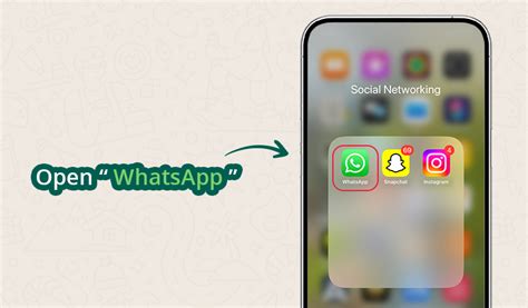 Шаг 1: Установите приложение WhatsApp на свой iPhone и войдите в аккаунт