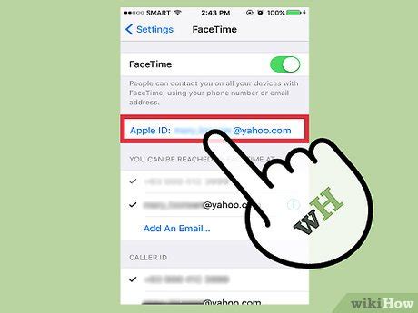 Шаг 2: Выбрать свой Apple ID в верхней части экрана