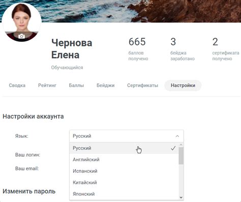 Шаг 2: Открыть внутренние настройки профиля