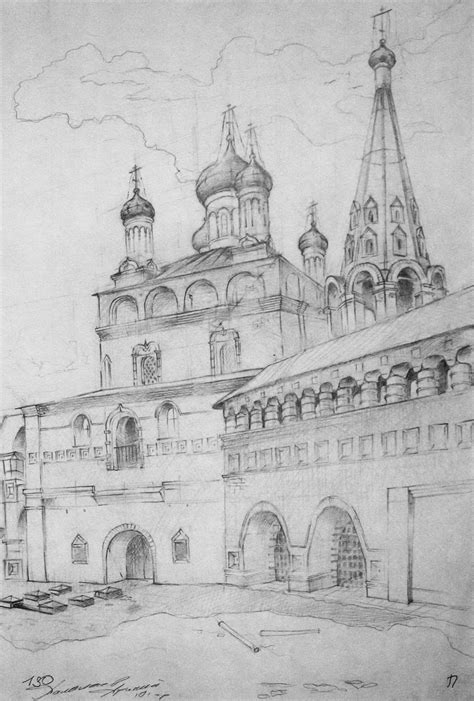 Шаг 2: Рисование зданий и архитектуры