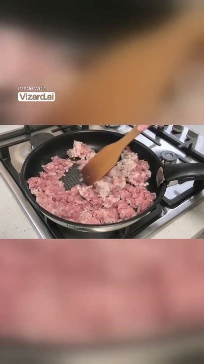 Шаг 2. Приготовление мясной начинки