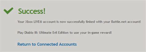 Шаг 2. Связывание аккаунтов Xbox и Battle.net