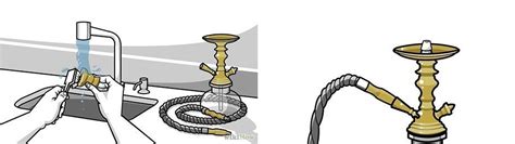 Шаг 3: Подготовка кальяна