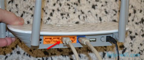 Шаг 3: Подключение роутера TP-Link к основному роутеру