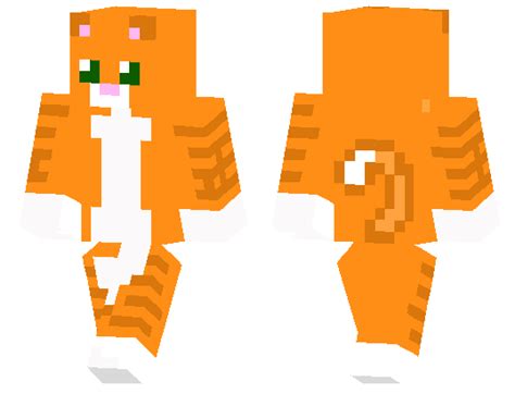 Шаг 7: Наденьте кота-скин на персонажа Minecraft
