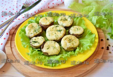 Шампиньоны в духовке с сыром и майонезом: рецепт и секреты приготовления