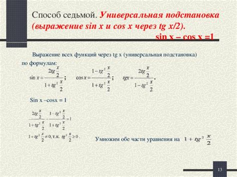 Шестой способ