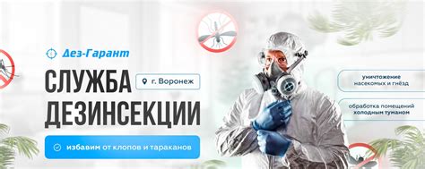 Эффективное и безопасное уничтожение насекомых