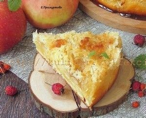 Яблочный пирог с карамелью: нежное и ароматное угощение