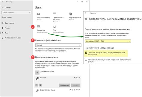 Языковые настройки банкомата