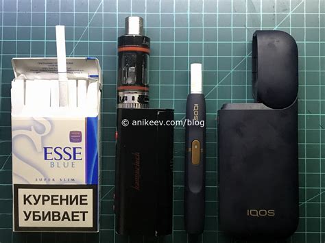 IQOS Lil vs традиционные сигареты: сравнение эффектов